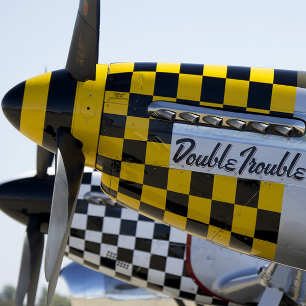 North American P-51D "Double Trouble Two" Paint Job